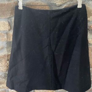 Boden black flannel A-line mini.  US Size 6 ((UK size 10)